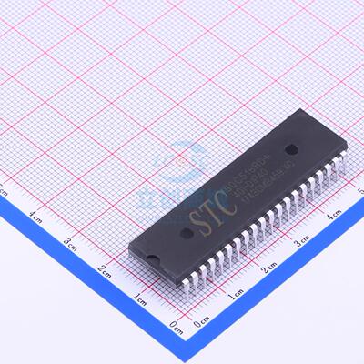 单片机(MCU/MPU/SOC) STC90C516RD+40I-PDIP40 DIP-40_600mil  全