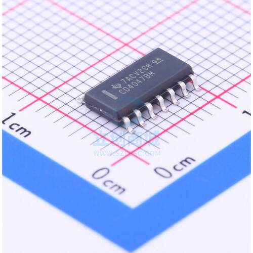 单稳态多谐振荡器 CD4047BM96 SOP-14_150mil TI 全新原装进口