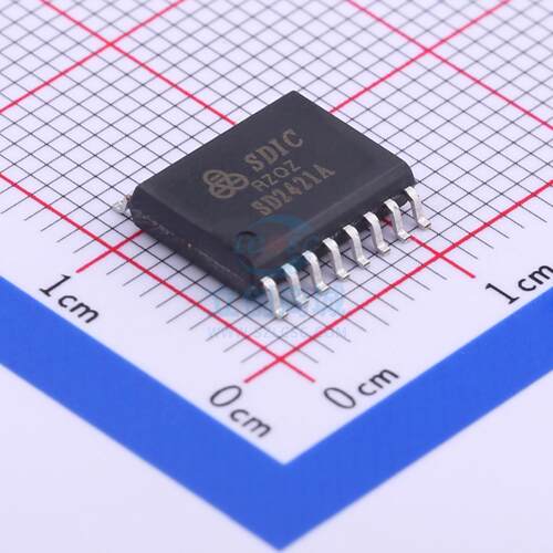 数模转换芯片DAC SD2421A SOP-16 SDIC(晶华微)