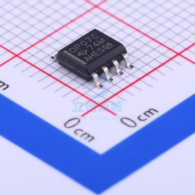 精密运放 OP07CD SOIC-8 TI 全新原装正品