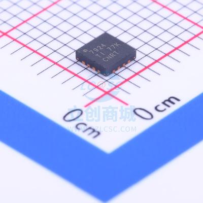 模数转换芯片ADC ADS7924IRTET WQFN-16 TI 全新原装进口