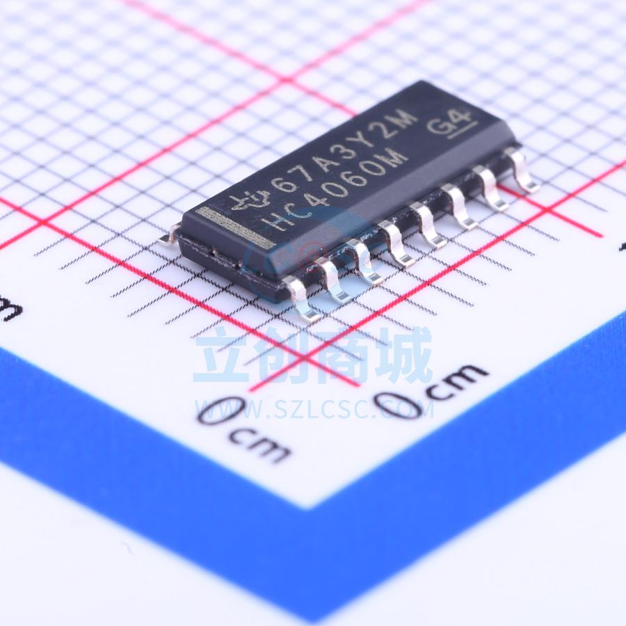 计数器/分频器 CD74HC4060M96 SOIC-16_150mil TI 全新原装正品