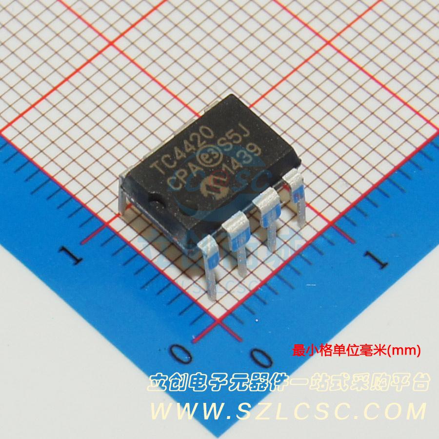栅极驱动IC TC4420CPA DIP-8 MIC 全新原装进口