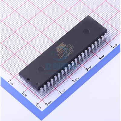 单片机(MCU/MPU/SOC) AT89S8253-24PU PDIP-40 MIC 全新原装进口