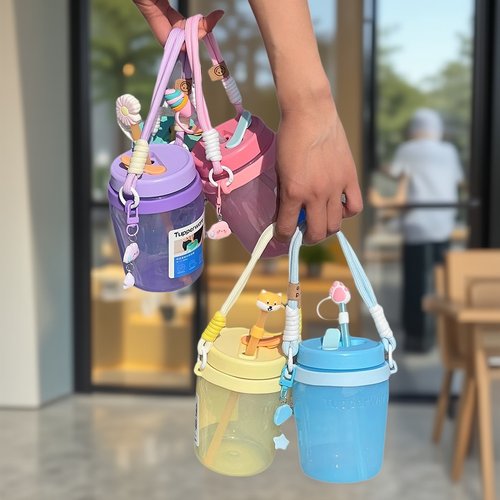 特百惠吸吸罐手提挂绳杯套