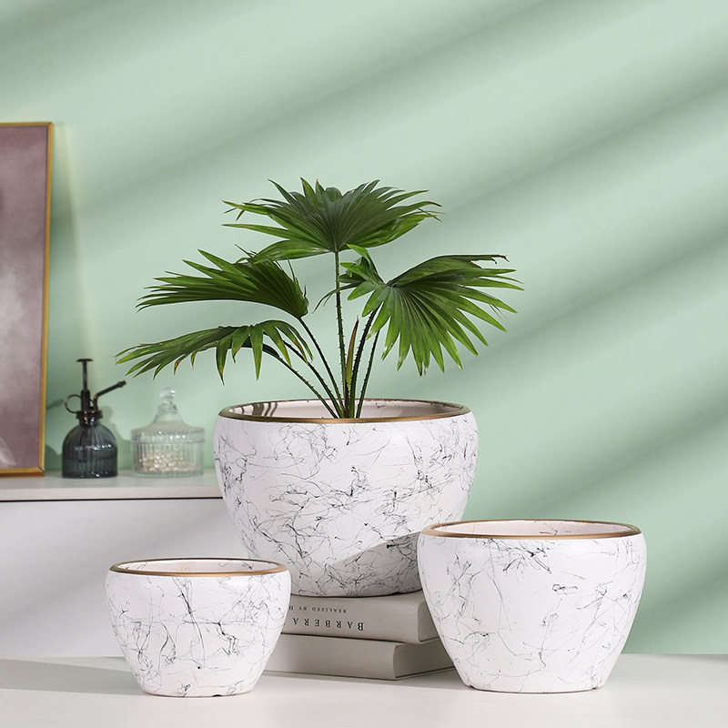 陶瓷花盆特大号陶瓷间约苹果型花盆绿萝多肉室内室外盆栽特价清仓,鲜花速递/花卉仿真/绿植园艺,花盆,淘宝优惠券,粉丝福利购,淘宝优惠卷