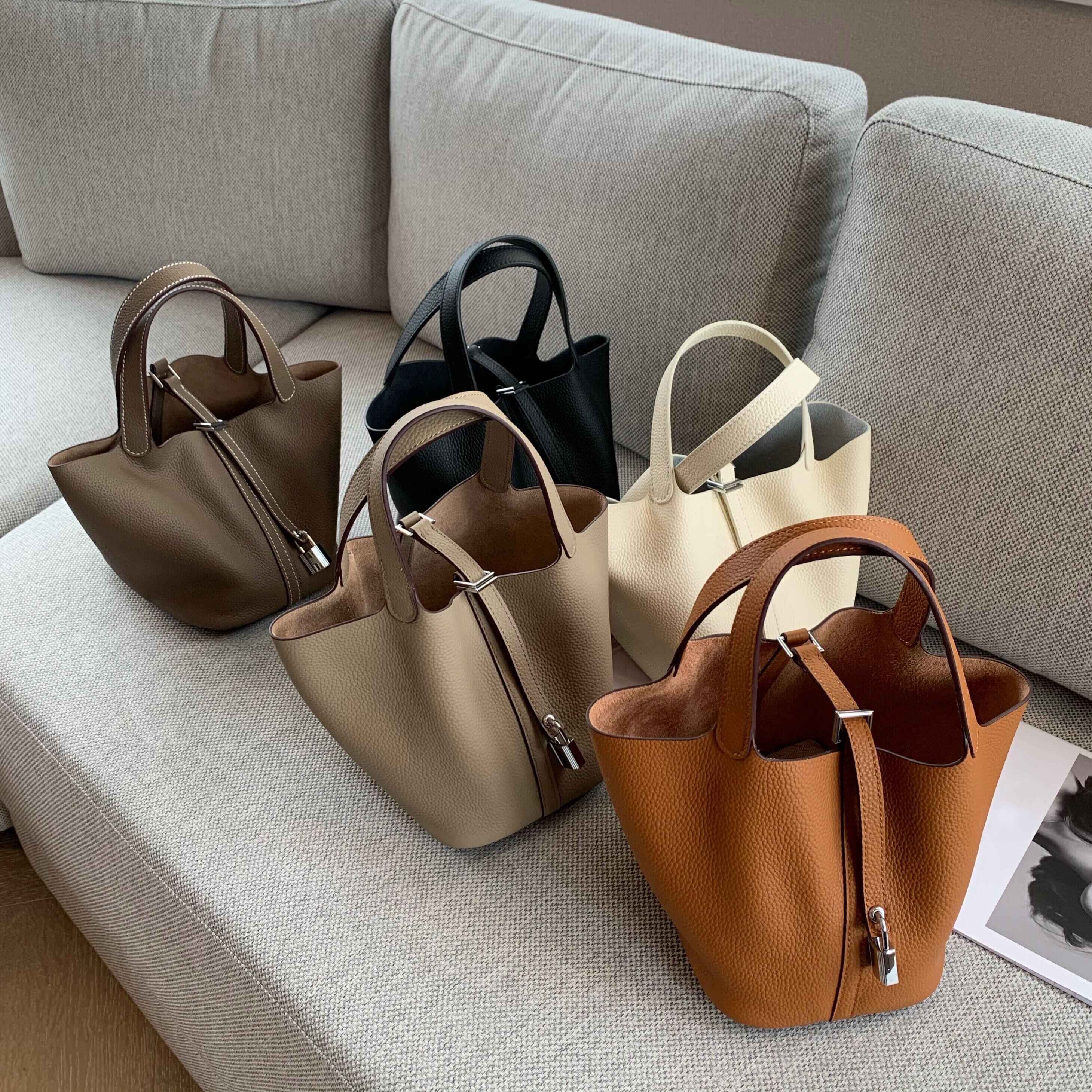 菜篮子水桶包包真皮大容量包包女