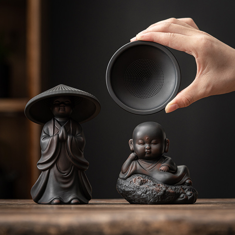 高档紫陶茶漏茶滤茶叶滤网泡茶过滤器茶水分离器茶隔功夫茶滤茶器