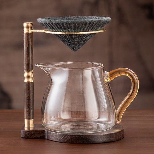 无孔过滤茶漏茶滤公道杯一体家用茶水分离过滤器茶隔耐高温分茶器