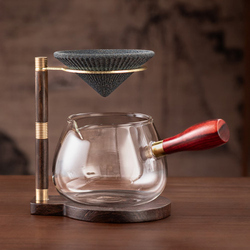 加厚玻璃公道杯带茶漏一体功夫茶具家用高档无孔过滤器分茶器公杯