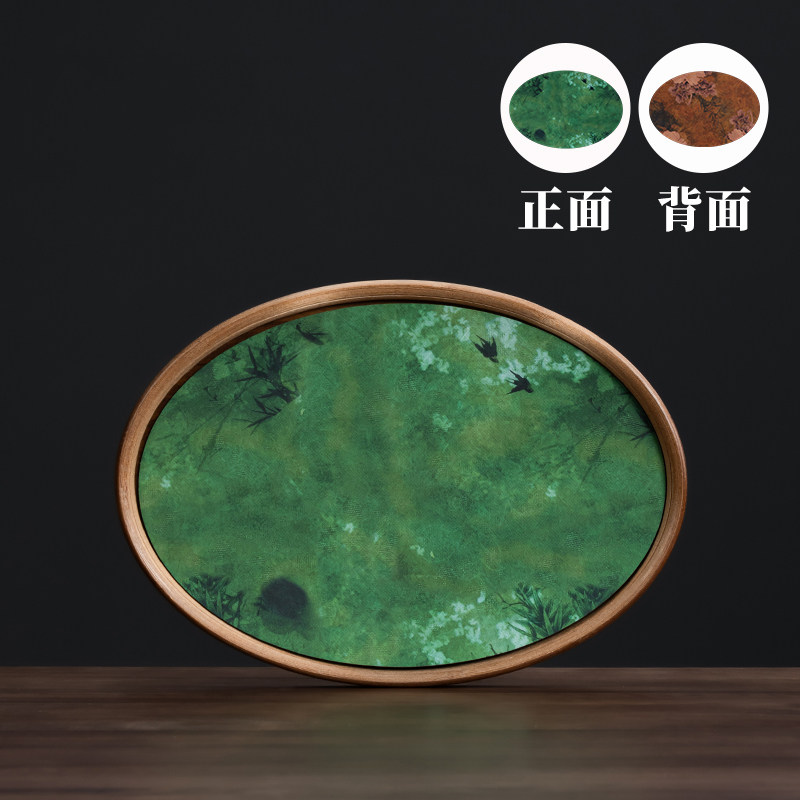 高颜值茶托盘小茶盘2026新款家用图片