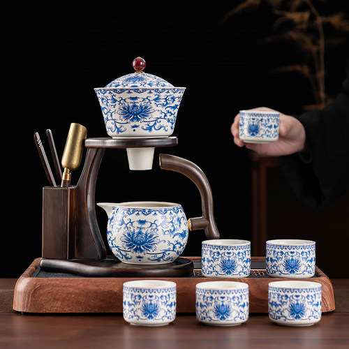 新中式懒人泡茶神器茶具套装高端