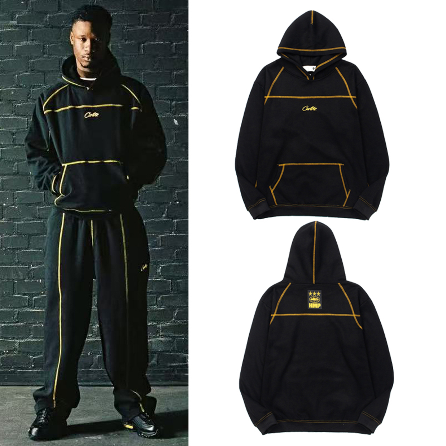 美式街头恶魔岛印花卫衣