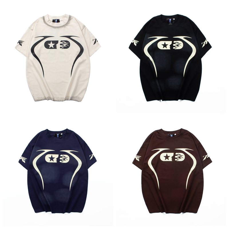 Hellstar地狱之星圆领短袖T恤