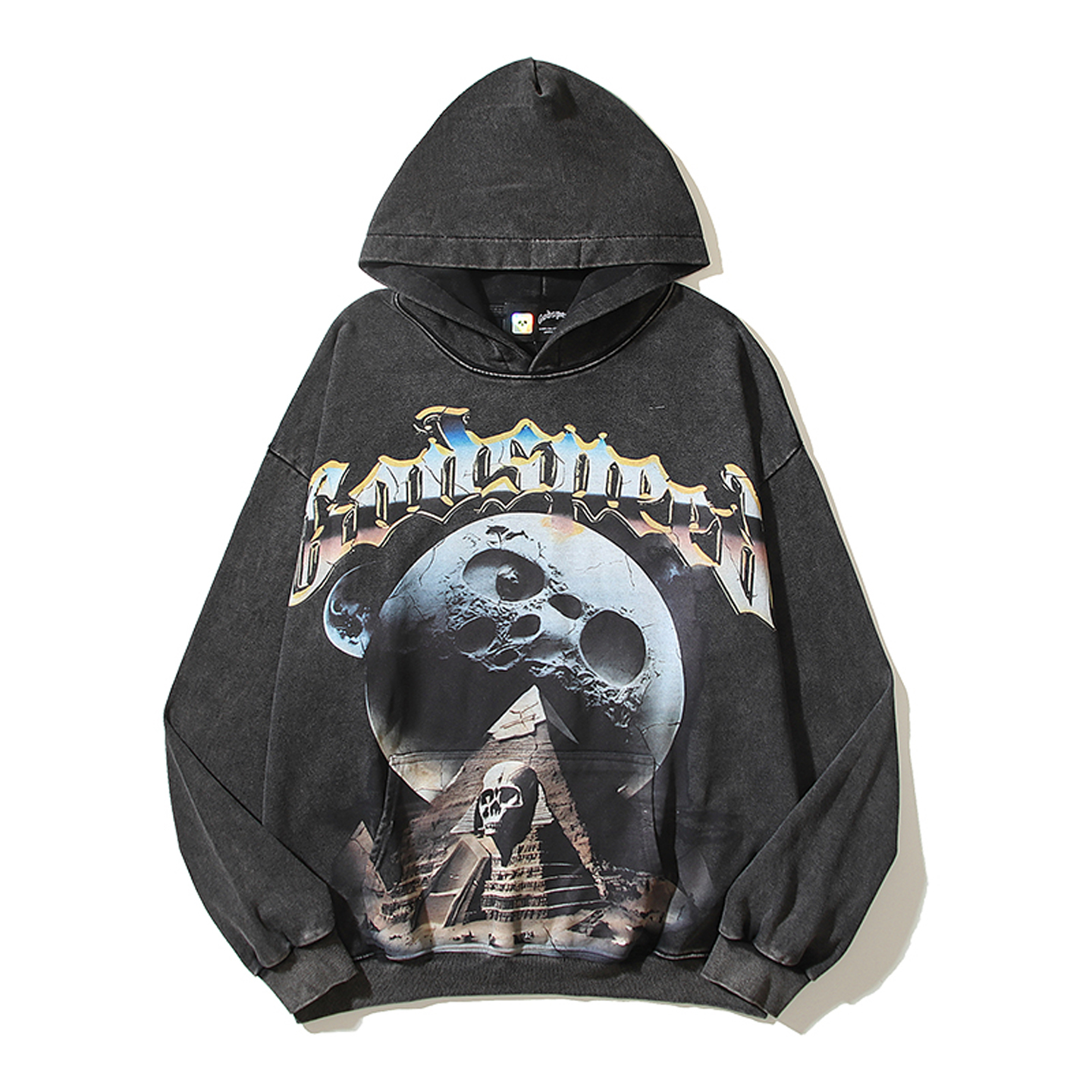 美潮Godspeed复古暗黑风卫衣