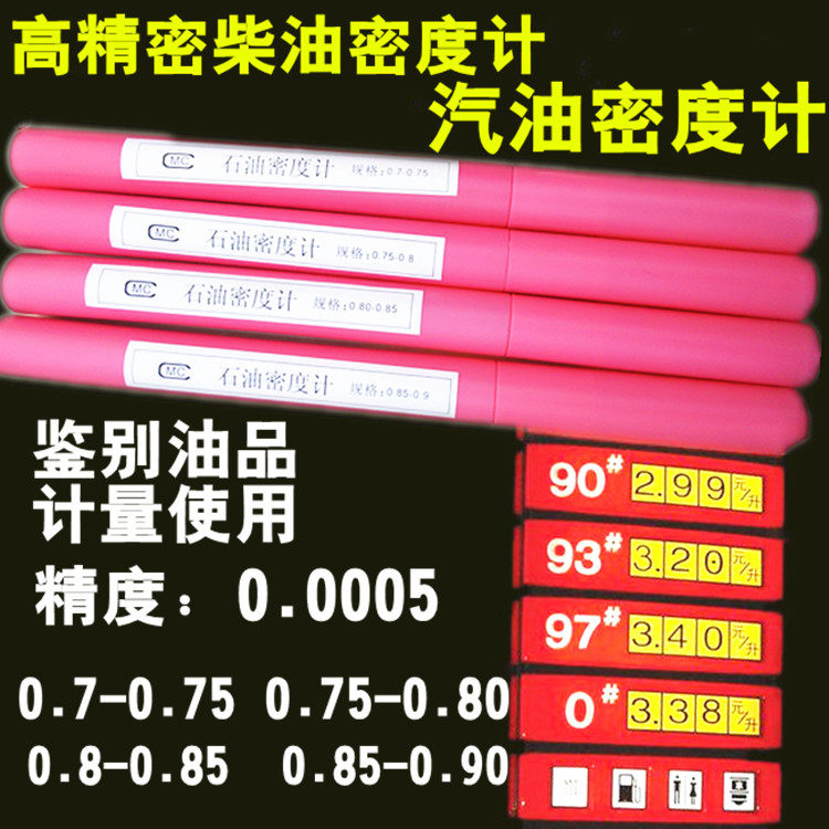 柴油密度计汽油石油密度计高精度0.0005 0.8-0.85柴油密度测量仪 - 实物图