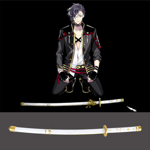 COSMEET 刀剑乱舞 明石国行 刀木制武器木刀cos道具游戏周边配件