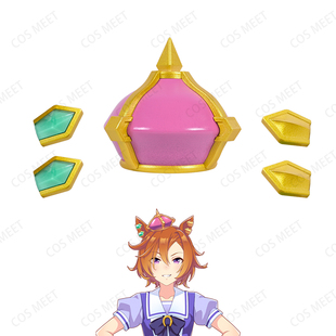 COSMEET 头饰耳夹发夹皇冠饰品发饰耳朵COS道具配饰 赛马娘好歌剧