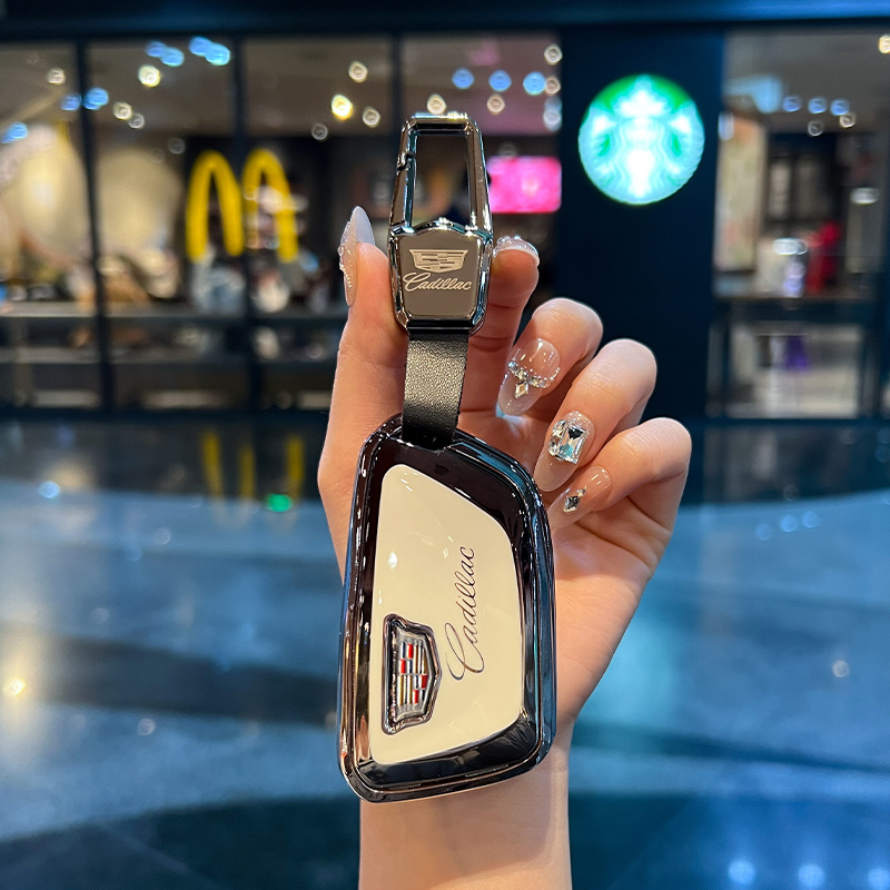 适用凯迪拉克钥匙套XT5 XT6车CT6壳XT4高级感XTS扣CT5包SRX男ATSL