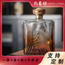 透明玻璃高透酒瓶一斤500ml果洋酒配制养生酒XO威士忌白兰地包装