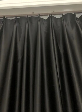 定制黑色全遮光防阻燃放静电布料窗帘仪器实验室罩影楼背景投影布