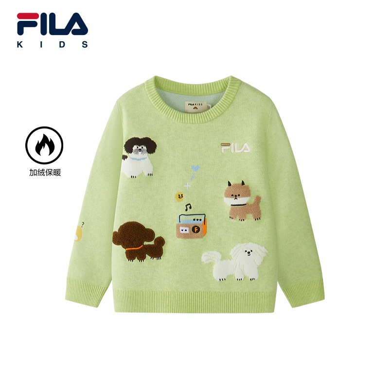FILA斐乐女小童休闲毛衣