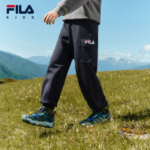 FILA斐乐男童针织长裤
