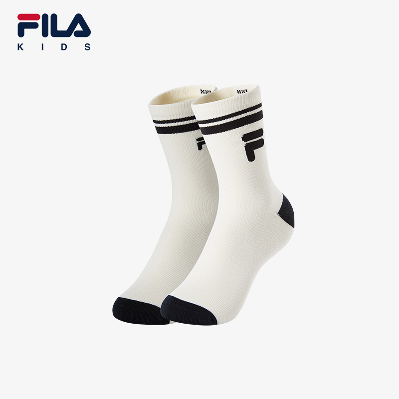 FILA斐乐小童高腰袜2件装