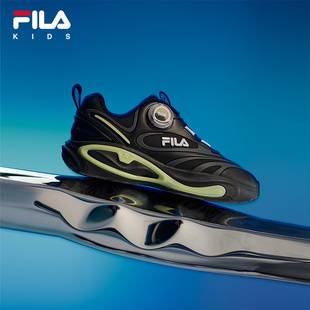 RAY2 BOA男女中大童跑步鞋 FILA斐乐童鞋 儿童夜光运动鞋