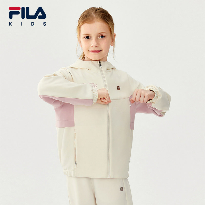 FILA斐乐童装儿童外套女童2025冬季新款中大童连帽上衣休闲运动服,童装/婴儿装/亲子装,普通外套,淘宝优惠券,粉丝福利购,淘宝优惠卷