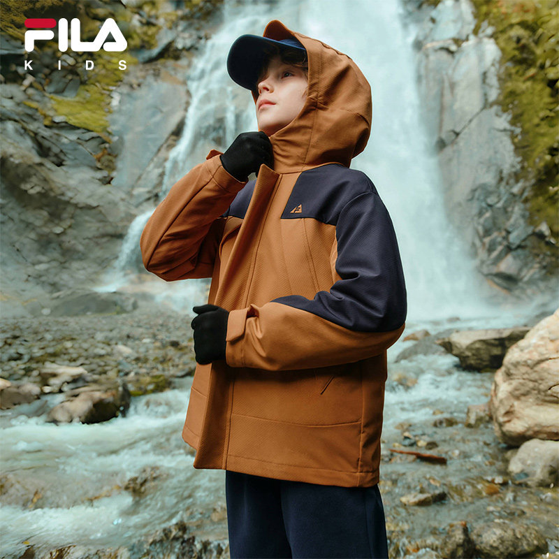 FILA斐乐儿童外套三合一2025秋冬新款男童防风防水上衣户外两件套,童装/婴儿装/亲子装,普通外套,淘宝优惠券,粉丝福利购,淘宝优惠卷