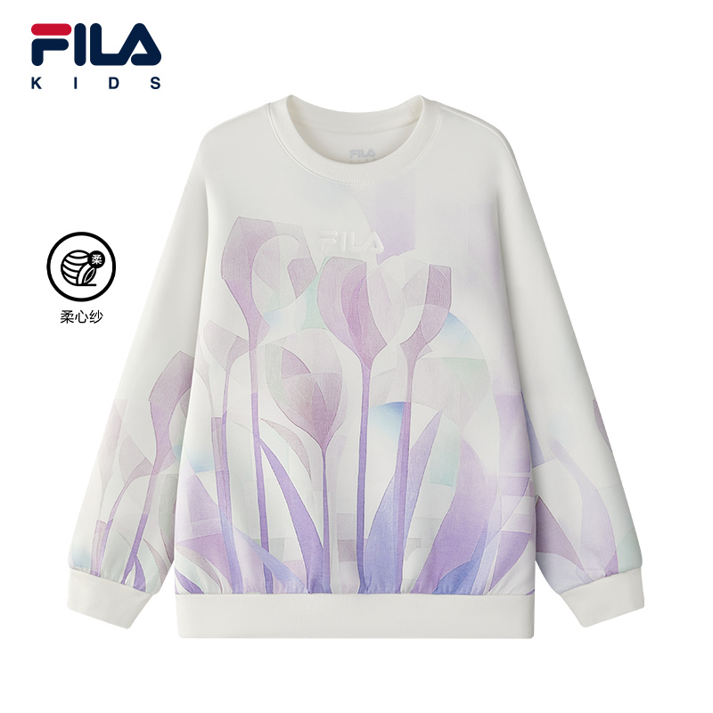 FILA斐乐中大童针织套头衫