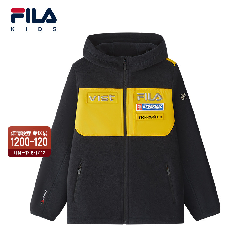 FILA斐乐男中大童针织上衣