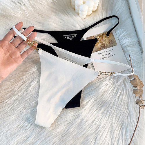 内裤女棉裆性感纯欲丁字裤