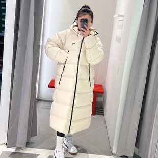PUMA彪马冬季新款男女同款轻盈保暖运动拉链连帽长款羽绒服684116