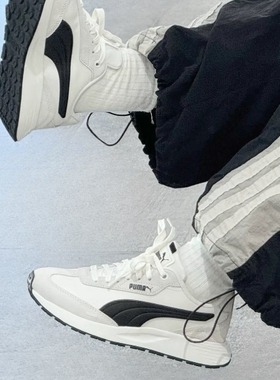 PUMA彪马 Runtamed wind男女同款拼接复古运动休闲鞋T头鞋404412