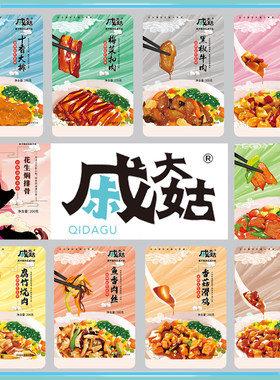 不赖大姑冷冻料理包速食预制菜菜