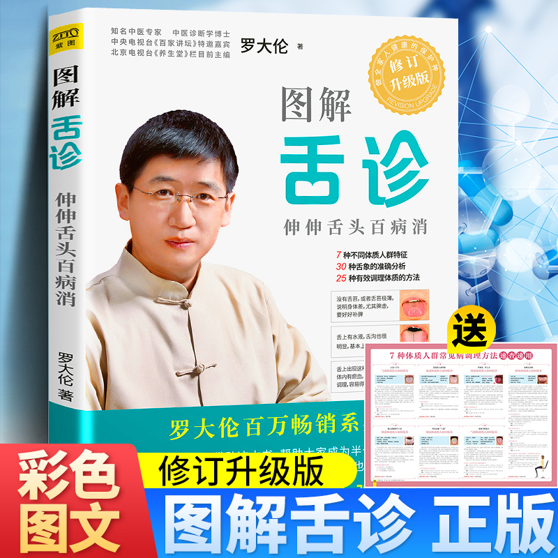 图解舌诊 伸伸舌头自己了解自己身体