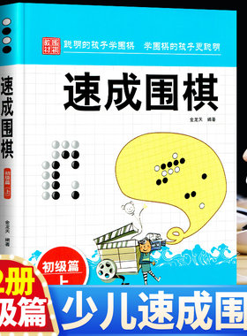 正版包邮速成围棋初级篇上下册