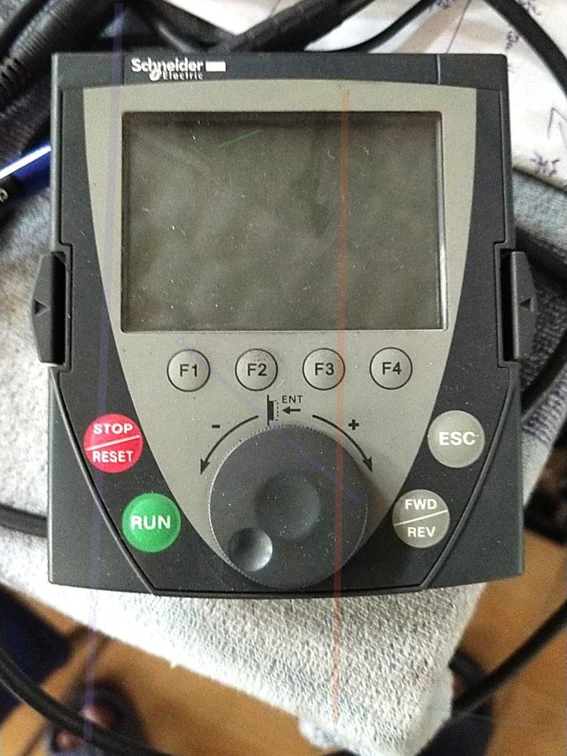 拍前询价:施耐德变频器面板