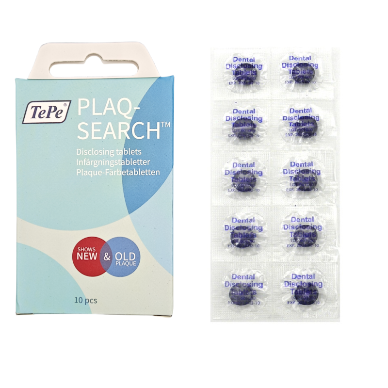 进口牙菌斑显示片指示剂牙膏