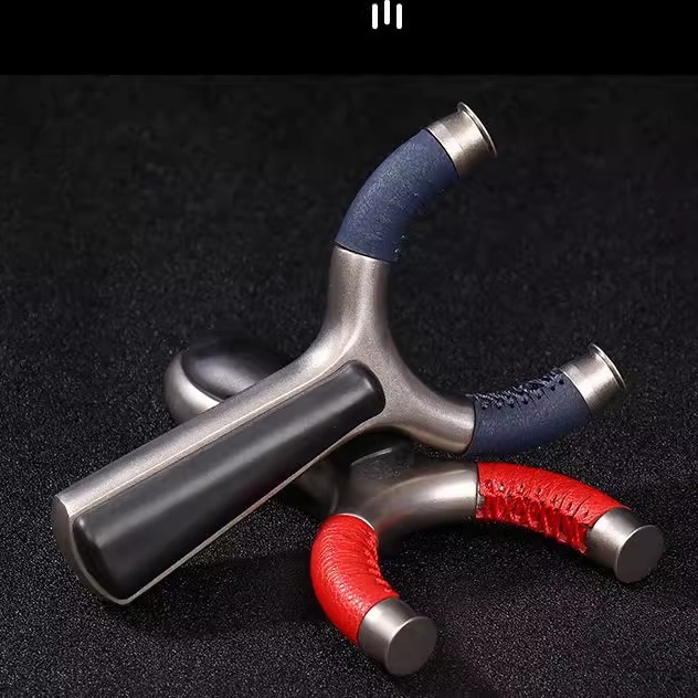 新款蓝虎弹弓不锈钢扁皮宽皮飞虎