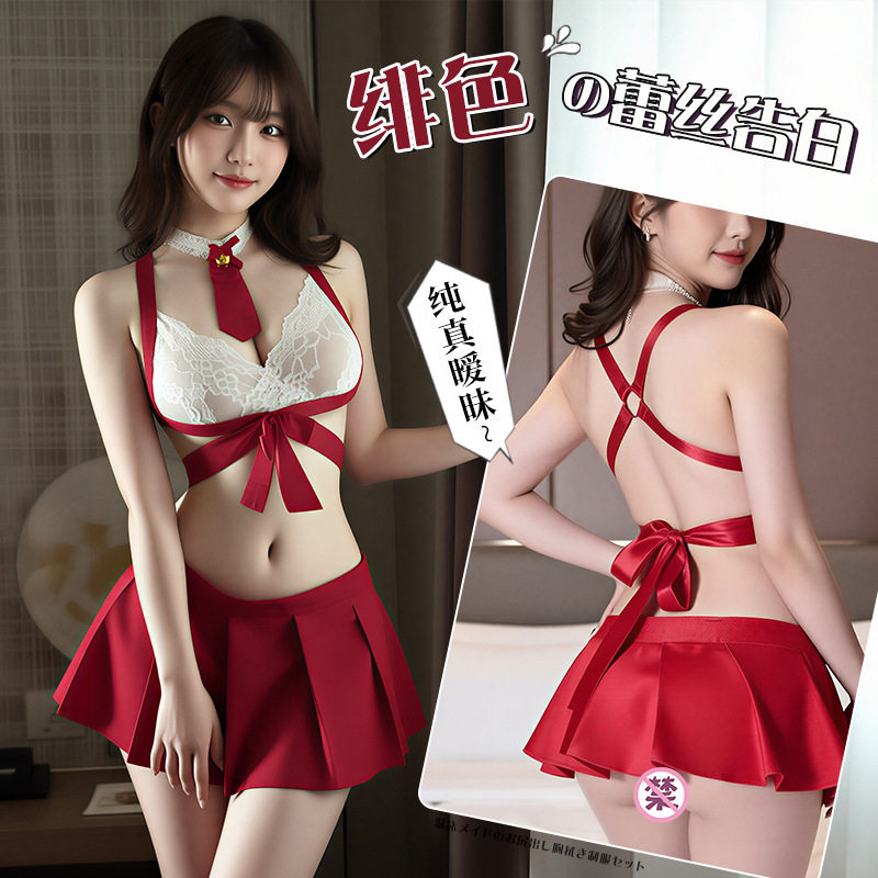 原创jk制服学院风琴褶短袖衬衫女学生毕业校服基础款百搭衬衣套装