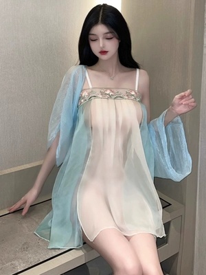 汉服女装中国风古装汉元素齐胸襦裙古风超仙春秋款唐制夏季小个子