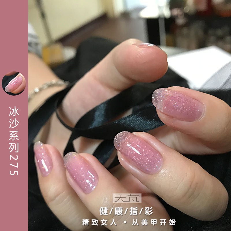 果冻冰沙透网红指甲油胶美甲光疗芭比胶女夏显白2019年新款流行色