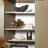 意式 轻奢极简样板间客厅电视柜摆件组合高端大气高级感软装 饰品