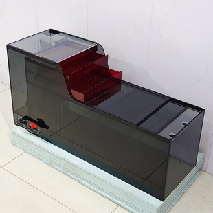 X5沉淀仓款灰玻一体加工中心抛光底过滤缸干湿分离免换水定制定做