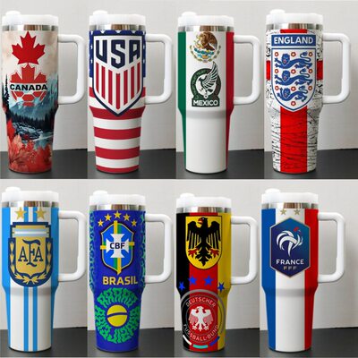 2026 FIFA WORD CUP 世界杯40oz冰霸杯TUMBLER汽车杯不锈钢保温杯