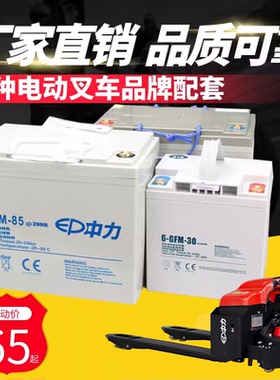 中力小金刚电动叉车锂电池24V40AH锂电池电动叉车电瓶蓄电池48V20