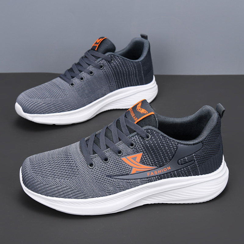 春秋款轻便舒适软底透气男士时尚休闲鞋运动鞋百搭韩版超轻男鞋